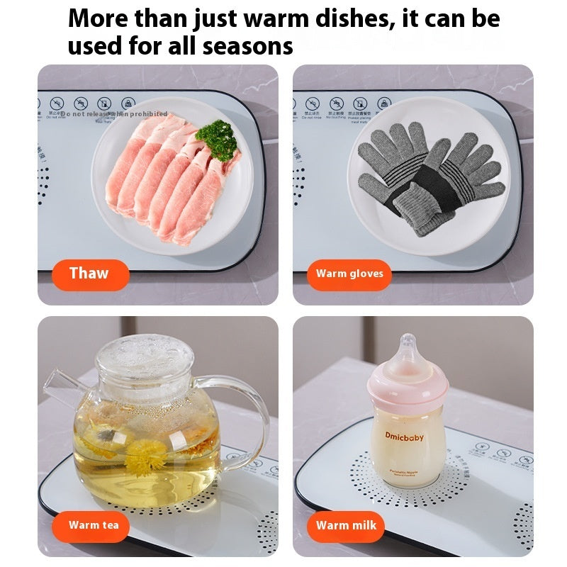 Smart Constant Temperature Dishes Warming Plate Home Winter