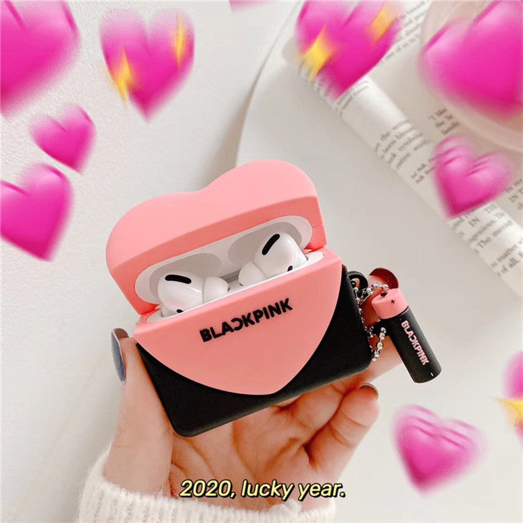 Compatible with Apple, Love Lipstick Wireless Bluetooth Headphone Case