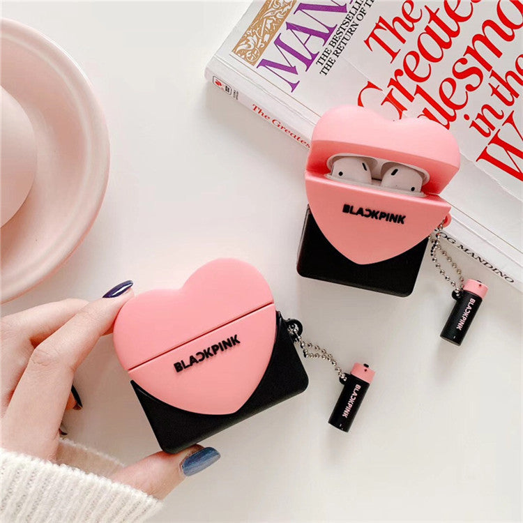 Compatible with Apple, Love Lipstick Wireless Bluetooth Headphone Case